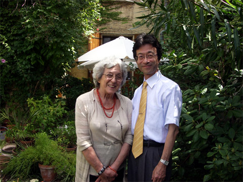 2007年8月 アルル、マガリ・パスカル夫人と