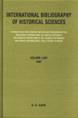 International Bibliography of Historical Sciences