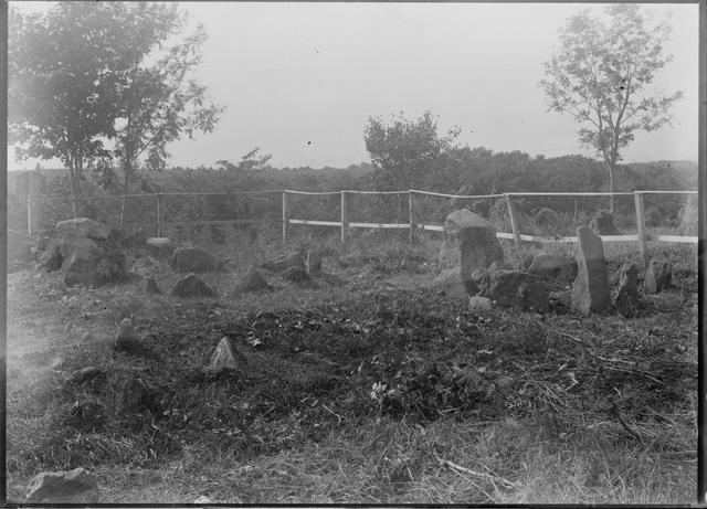 Hokuei (Soga) Stone Circle, stone circles No.1, No.2, and No.3 (from the east)