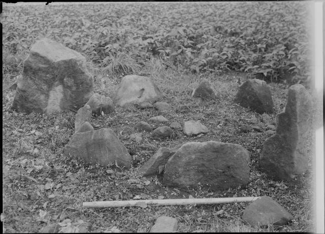 Hokuei (Soga) Stone Circle, stone circle No.1 (from the south)