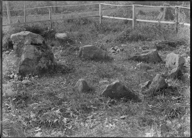 Hokuei (Soga) Stone Circle, stone circle No.2 (from the east)