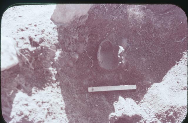 Hokuei (Soga) Stone Circle, stone circle No.3, excavated pottery (from the west?)