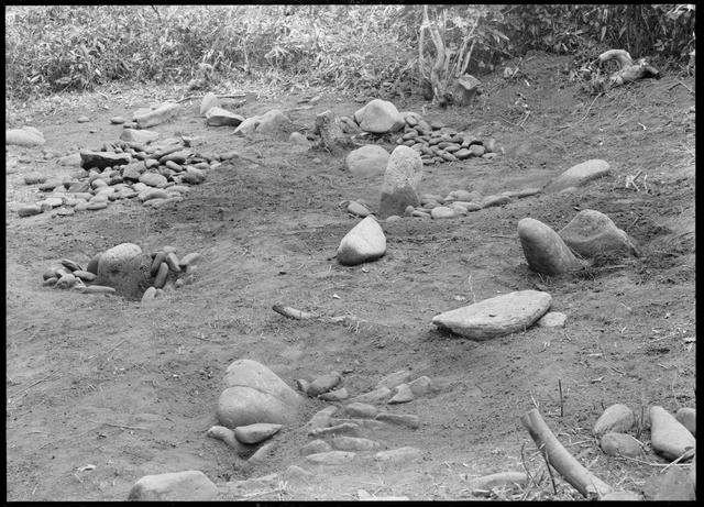 Nishizakiyama Minami Stone Circle (Area 3), panoramic view (from the south)