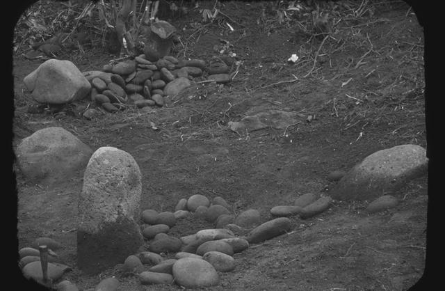 Nishizakiyama Minami Stone Circle (Area 3), stone circle No.3 (from the south)