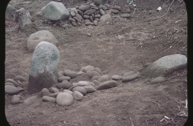 Nishizakiyama Minami Stone Circle (Area 3), stone circle No.3 (from the south)