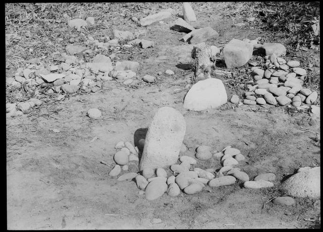 Nishizakiyama Minami Stone Circle (Area 3), stone circle No.3 (from the south)