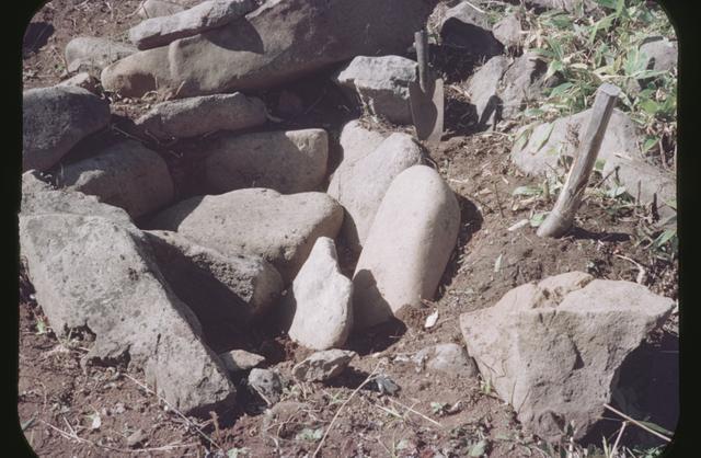 Nishizakiyama Stone Circle (Area 1), stone circle No.2 (from the northeast)