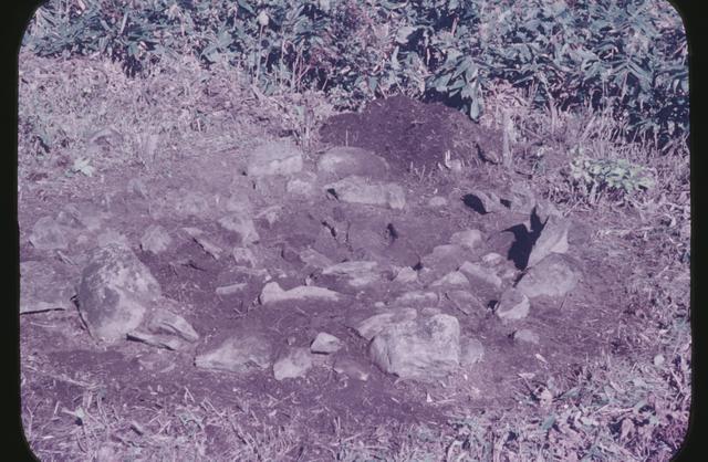 Otoe Stone Circle, stone circle No.3 (from the south)