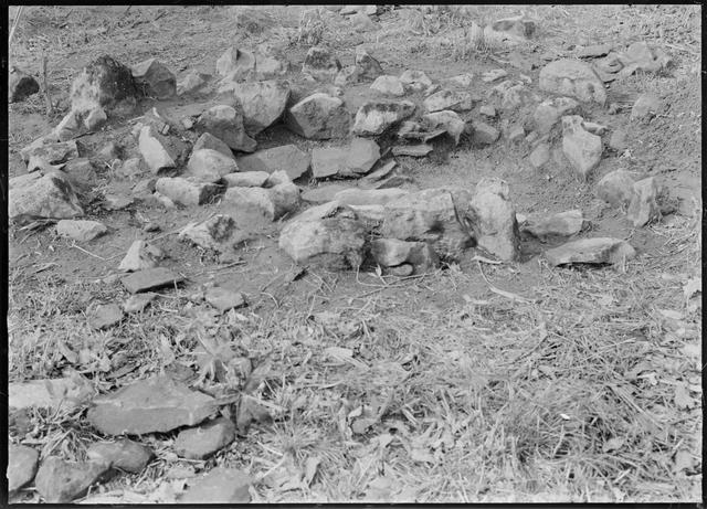 Otoe Stone Circle, stone circle No.3 (from the southeast)