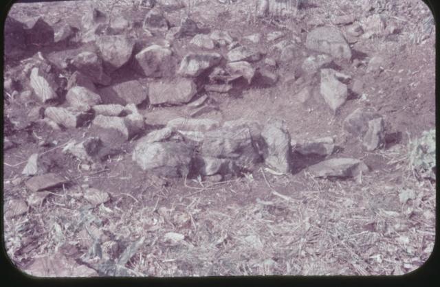 Otoe Stone Circle, stone circle No.3 (from the southeast)