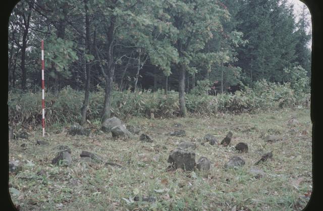 Otoe Stone Circle, stone circle No.7 (from the east)