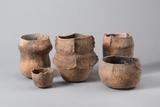 Burial pottery vessels