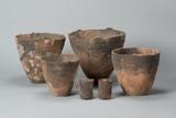 Burial pottery vessels